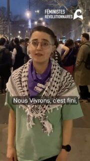 💥Victoire éclatante du mouvement féministe ce 8 mars : Nous Vivrons, groupe sioniste, impérialiste, soutien du génocide commis par Israël en Palestine... a été repoussé hors de la manifestation ! 

💥Le mouvement féministe dans son ensemble a fait front commun avec ses allié•es pour ne pas les laisser entrer sur le parcours ! 

💥L'extrême droite fasciste, elle, a eu trop peur ppur même tenter de s'incruster. 

💥Tant qu'il le faudra, féministes antiracistes,  antisionistes et antifascistes ! 

@boussolefeministe 
@noustoustes93_antiraciste 
@peauxnoireslignerouge 
@urgencepalestine 
@ujfp.officiel 
@noustoutesparissud 
@tsdkcollectif 
@zoraparis_ 
@inverti.e.s 
@relevefeministe 
@carre.citoyen 
@du_pain_et_des_roses 
@noustoutes92secteurchatillon 
@noustoutesparis1112 
@marchedessolidarites 
@lesdegos 
@extinctionrebellionparis 
@le.claf 
@youngstruggleparis 
@generation_panasiatique